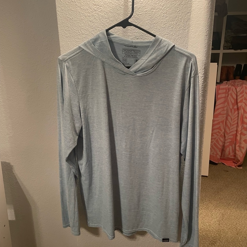 Medium Patagonia Capilene Hoodie Shirt